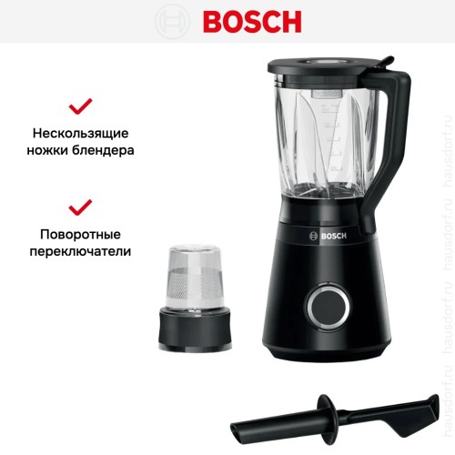 Блендер Bosch MMB6176B черный