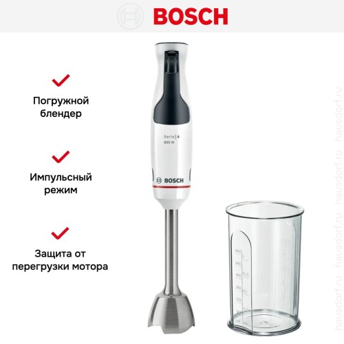 Блендер Bosch MSM4W210 белый