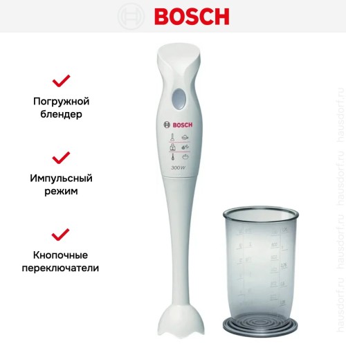 Блендер Bosch MSM 6B150 белый