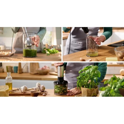 Блендер Bosch MSM6M821 нержавеющая сталь