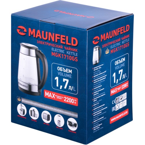 Чайник Maunfeld MGK1710GS