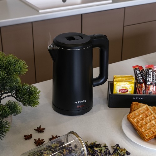 Электрический чайник Meyvel MKE-03T (Black)