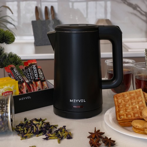 Электрический чайник Meyvel MKE-03T (Black)