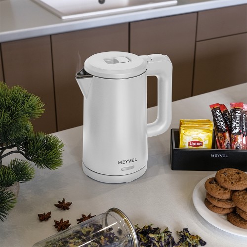 Электрический чайник Meyvel MKE-03T (White)