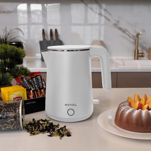 Электрический чайник Meyvel MKE-04T (White)