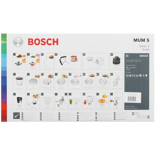 Кухонный комбайн Bosch MUM5XW20