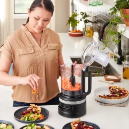 Кухонный комбайн KitchenAid 5KFP0921EBM черный матовый