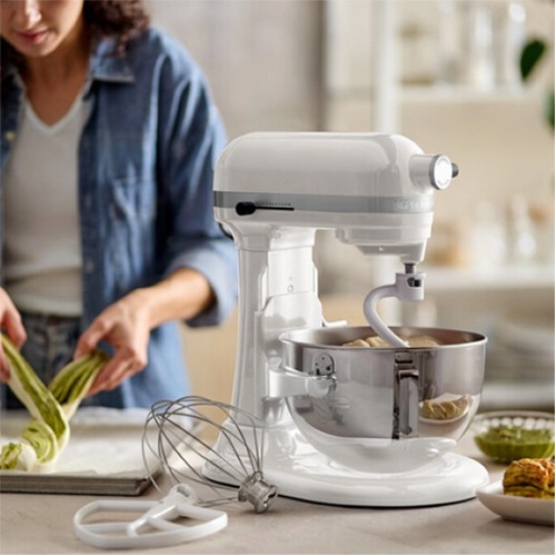 Миксер профессиональный KitchenAid Heavy Duty 5KSM55SXXEWH