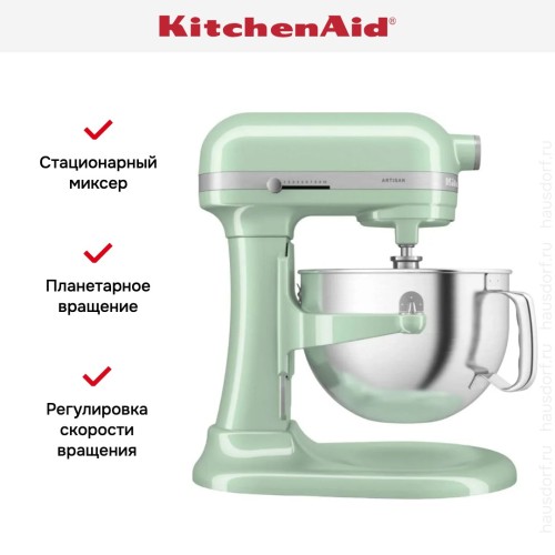 Планетарный миксер KitchenAid 5KSM60SPXEPT купить в Москве и Санкт-Петербурге