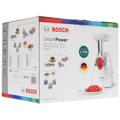 Мясорубка Bosch MFW2514W купить в Москве и Санкт-Петербурге