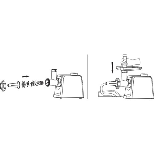 Мясорубка Korting KMG 0601 Infinity