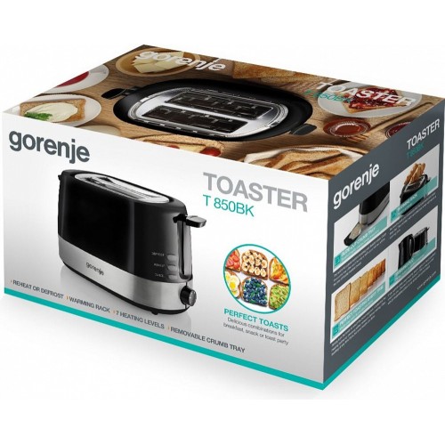 Тостер Gorenje T 850 BK