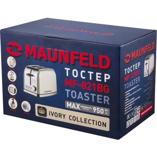 Тостер Maunfeld MF-821BG