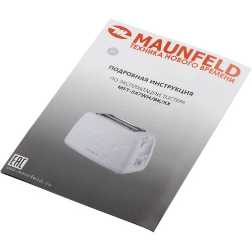 Тостер Maunfeld MFT-847WH