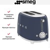 Тостер Smeg TSF01NBEU Navy Blue