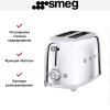 Тостер Smeg TSF01SSEU