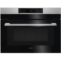 Духовой шкаф с СВЧ CombiQuick AEG KMK768080M Духовой шкаф с СВЧ CombiQuick AEG KMK768080M
