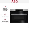 Духовой шкаф с СВЧ CombiQuick AEG KMK768080M