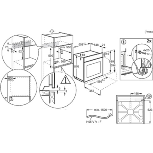 Духовой шкаф AEG NBU5P411SB