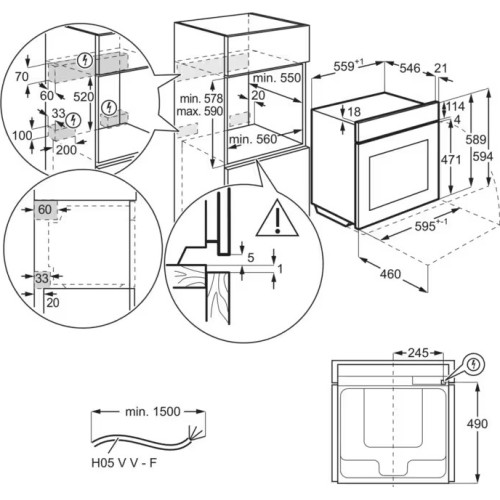 Духовой шкаф AEG TA5PB531AB