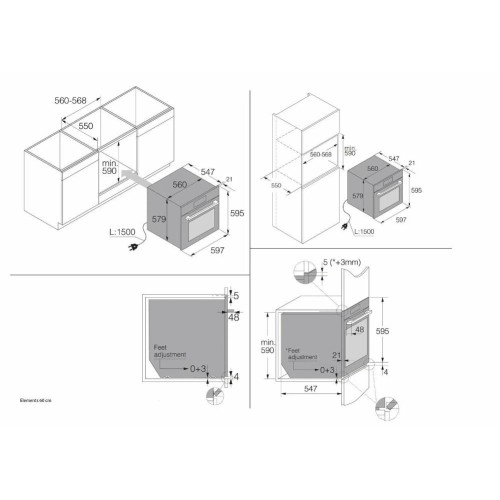 Духовой шкаф Asko OP8678G