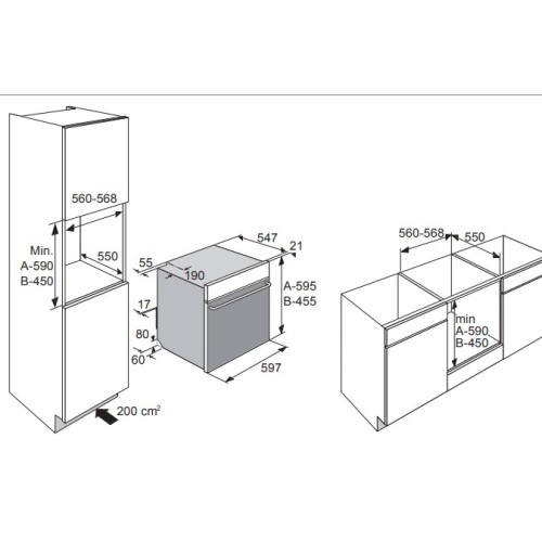 Комбинированный духовой шкаф Asko OCSM8478G