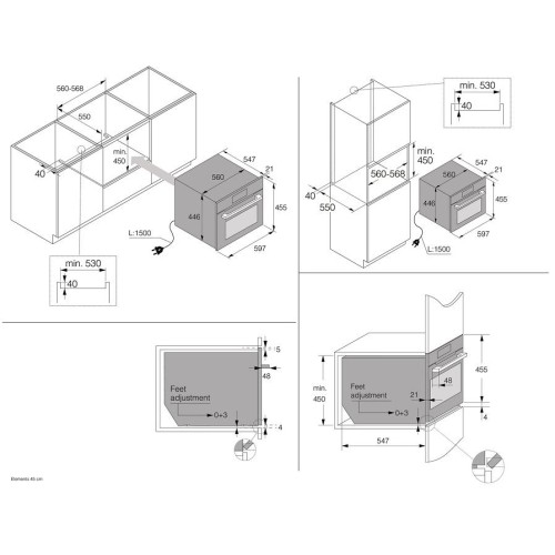 Компактный духовой шкаф Asko OCS8478GG