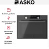 Комбинированный духовой шкаф Asko OCSM8487A