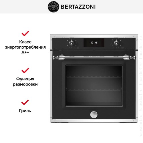 Духовой шкаф с функцией пара Bertazzoni F6011HERVPTNE