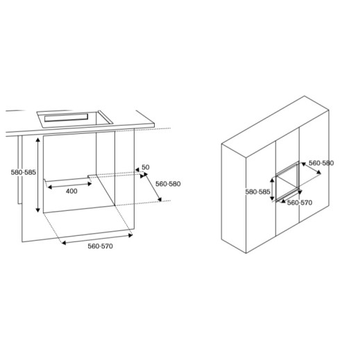 Духовой шкаф Bertazzoni F6011MODPTN