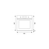 Духовой шкаф Bertazzoni F6011HERVPTAX/23