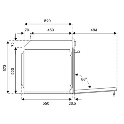 Духовой шкаф Bertazzoni F6011MODVLC