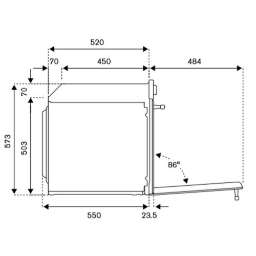 Духовой шкаф Bertazzoni F6011MODVPTN