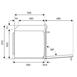 Духовой шкаф Bertazzoni F6011MODVPTX