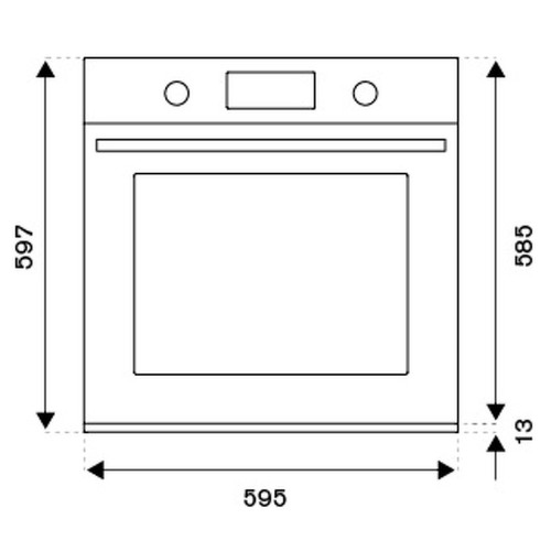 Духовой шкаф Bertazzoni F6011MODVTC