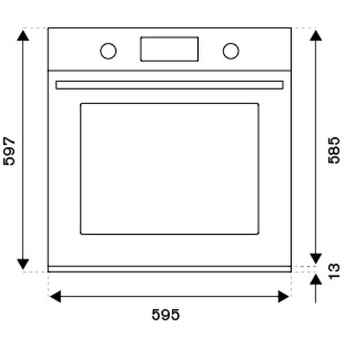 Духовой шкаф Bertazzoni F609HEREKTNE