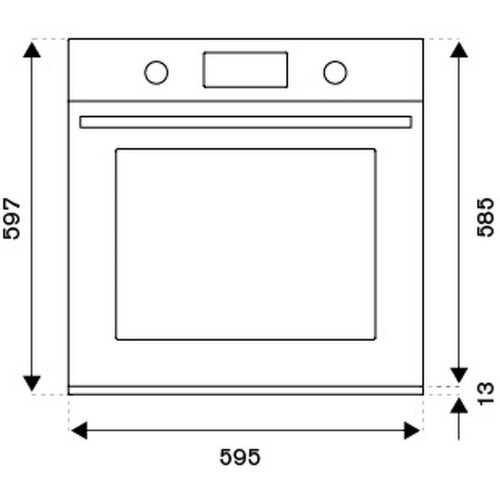 Духовой шкаф Bertazzoni F457MODMWTC