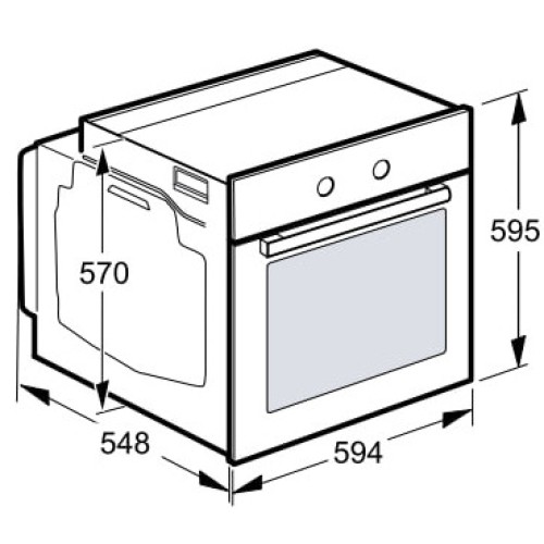 Духовой шкаф Bosch HJA737BA0