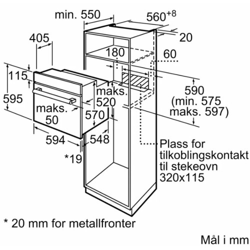 Духовой шкаф Bosch HBF010BR3S