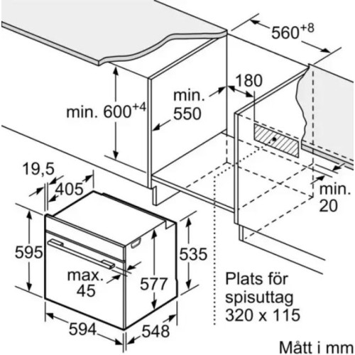 Духовой шкаф Bosch HBG832DC1S