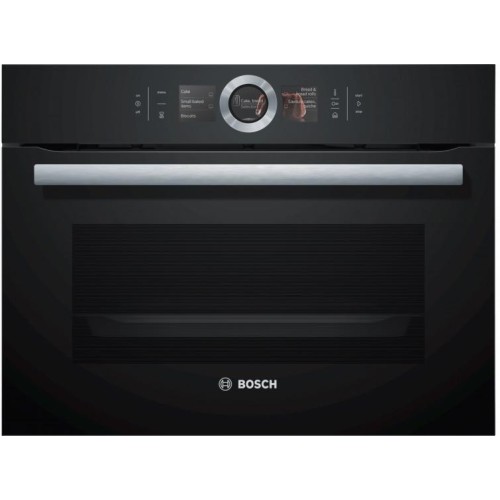 Компактный встраиваемый духовой шкаф-пароварка BOSCH CSG656RB7