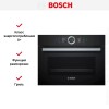 Компактный встраиваемый духовой шкаф-пароварка BOSCH CSG656RB7