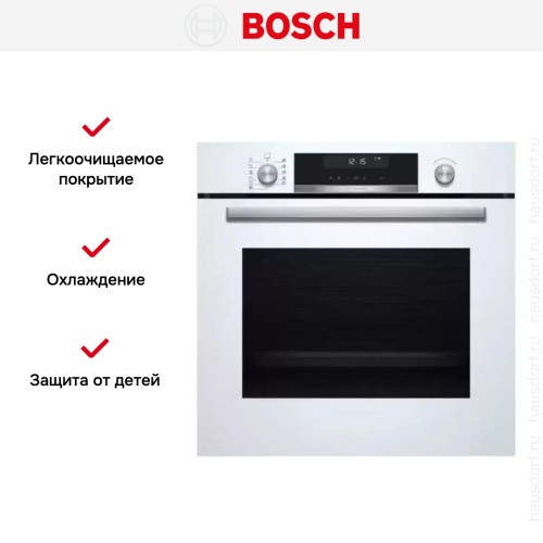 Встраиваемый духовой шкаф BOSCH HBG538EW6R