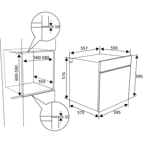 Встраиваемый духовой шкаф Brandt BOE1120X