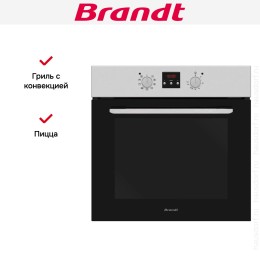 Встраиваемый духовой шкаф Brandt BOE1120X