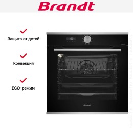 Встраиваемый духовой шкаф Brandt BOH7532LX