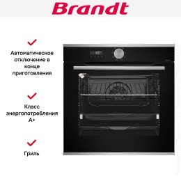 Встраиваемый духовой шкаф Brandt BOH7534LX