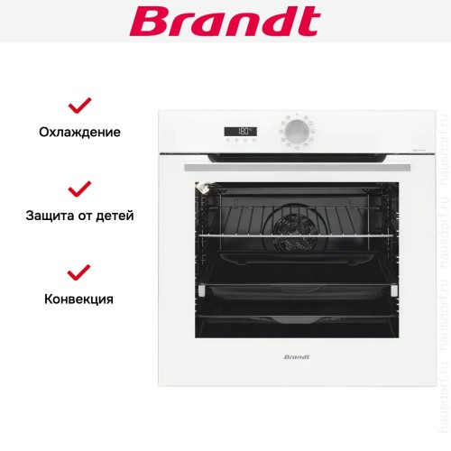 Встраиваемый духовой шкаф Brandt BOP7537W