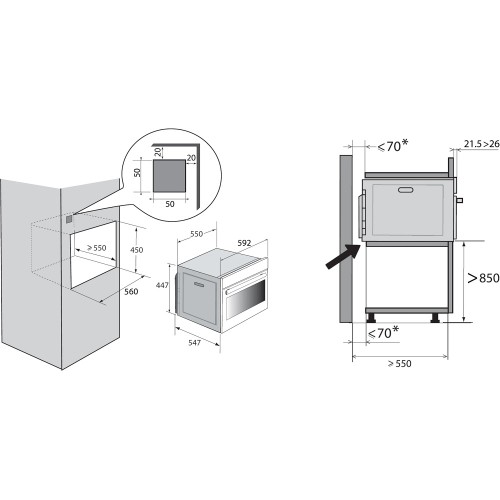 Духовой шкаф De Dietrich DKP4531B