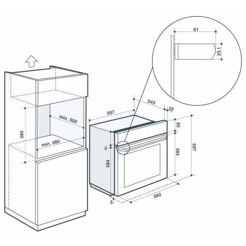 Духовой шкаф De Dietrich DOR4546XE